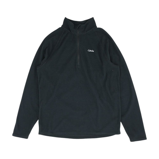 Black 1/4 Zip Pullover