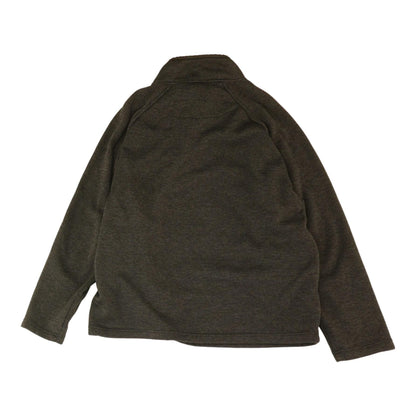 Charcoal Color Block 1/4 Zip Pullover