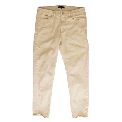 Ivory Solid Slim Jeans
