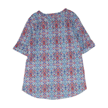 Multi V Neck Knit Top