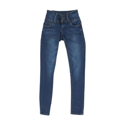 Blue Mid Rise Jeans