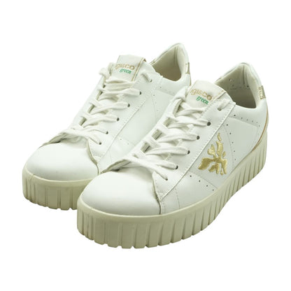 White Low Top Athletic Shoes