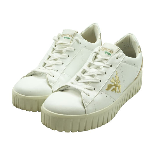 White Low Top Athletic Shoes