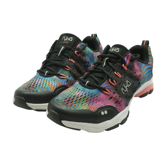 Vivid Multi Low Top Athletic Shoes