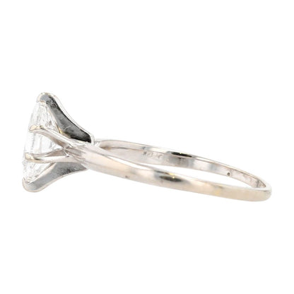 .75 ct 14K White Gold Marquise Cut Diamond Engagement Ring
