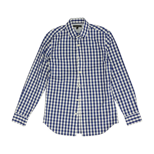 Blue Check Long Sleeve Button Down