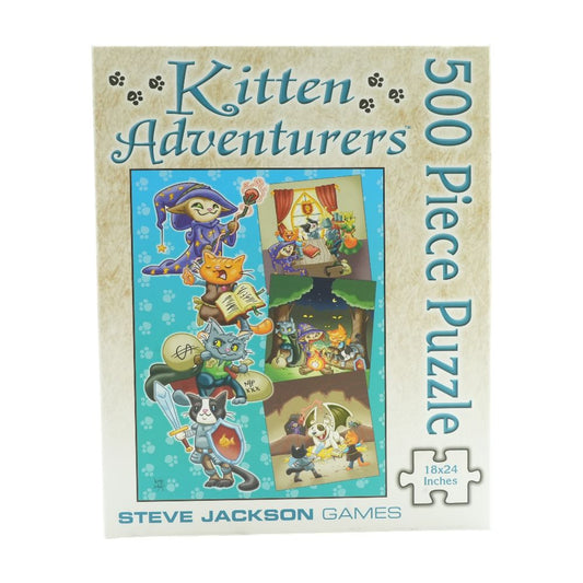 Kitten Adventures 500 Piece Puzzle