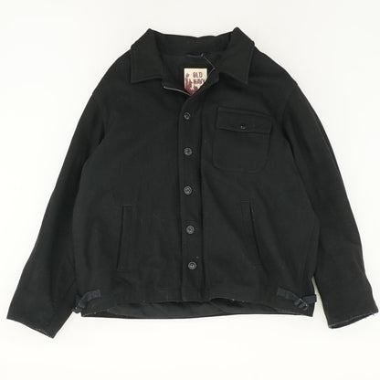 Black Topcoat Jacket