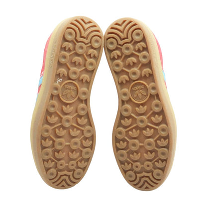 Gazelle Bold Red Low Top Athletic Shoes