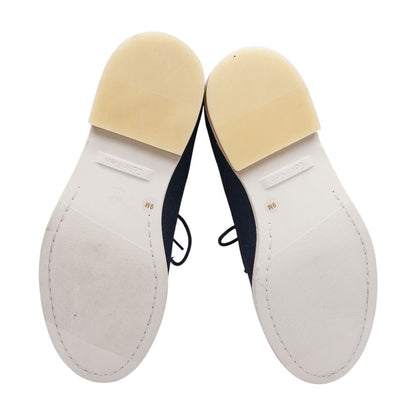 Navy Derby/oxford Dress Shoes