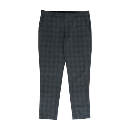 Gray Plaid Dress Pants