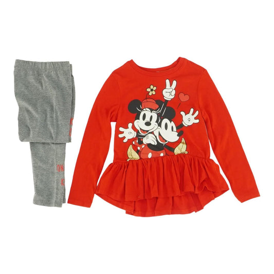 Red Character Pant Set
