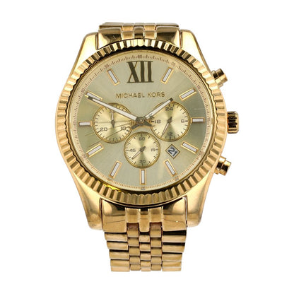 Gold-Tone Stainless Steel Watch