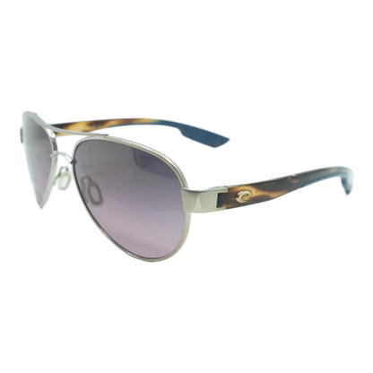 Silver Loreto Aviator Sunglasses