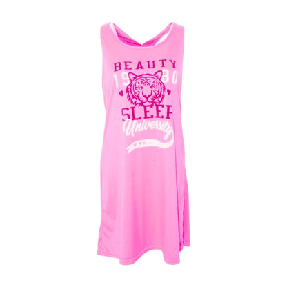 Neon Pink Solid Gown