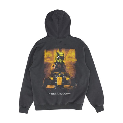 Charcoal Graphic Hoodie Pullover