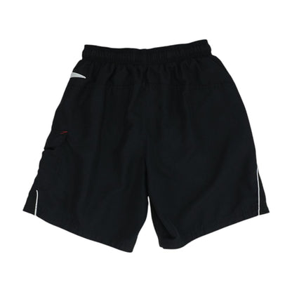 Black Solid Board Shorts