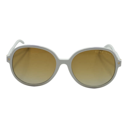 White Dodger 75 Round Sunglasses