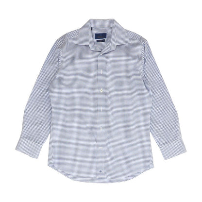 Blue Check Long Sleeve Button Down