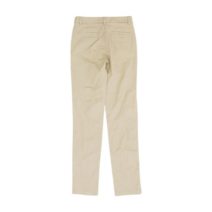 Tan Solid Chino Pants