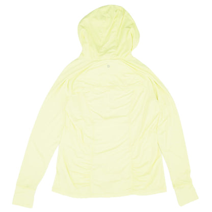 Neon Yellow Solid 1/4 Zip Pullover