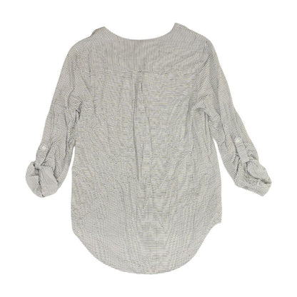 White Striped Blouse