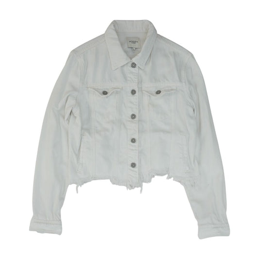 White Denim Coat