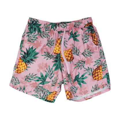 Pink Graphic Board Shorts