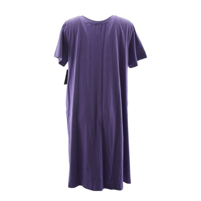 Purple Midi Dress