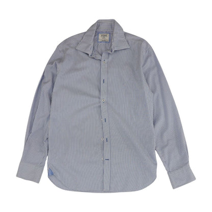 Blue Striped Long Sleeve Button Down