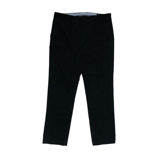 Black Solid Chino Pants