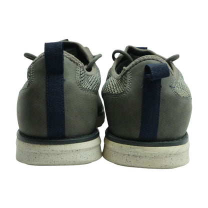 Gray Lace Up Casual Shoes