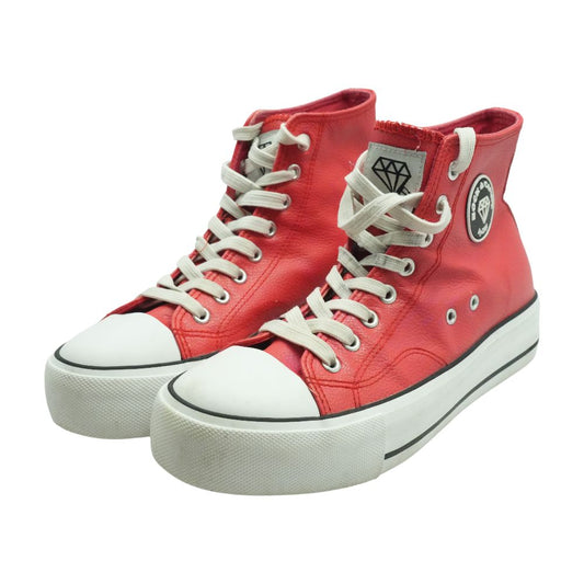 Red High Top Athletic Shoes