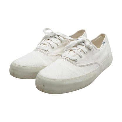Beige Low Top Athletic Shoes