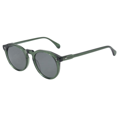 Green Tahiti Round Sunglasses