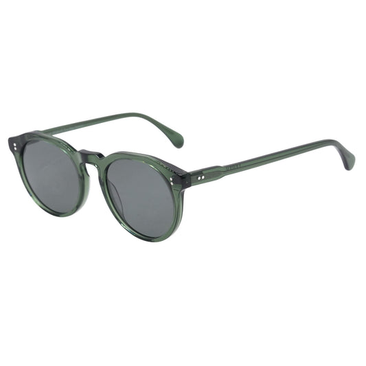Green Tahiti Round Sunglasses