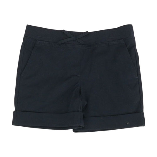 Navy Solid Shorts