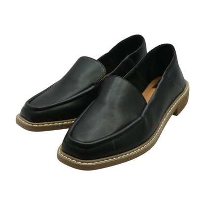 Black Loafer Flats