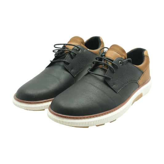 Black Lace Up Derby/oxford Dress Shoes
