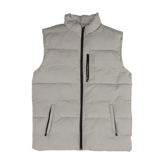 Gray Tall Puffer Vest