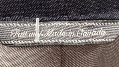 Black Solid Napoli CT 2pc Suit