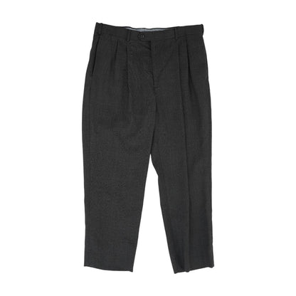 Charcoal Solid Dress Pants