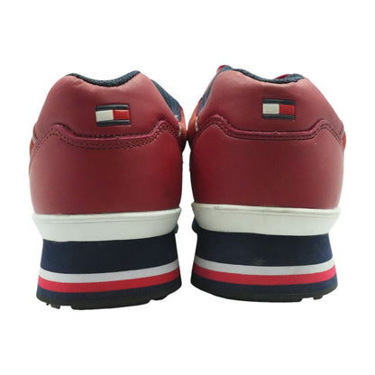 Scuffed Navy Low Top Athletic Shoes