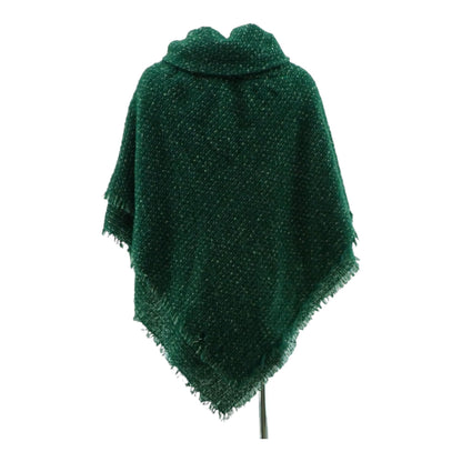 Green MiscPoncho Sweater