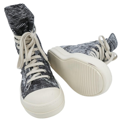 Zebra Print DRKSHDW Ramone High-Top Sneakers