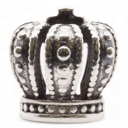 Sterling Silver Regal Crown Charm