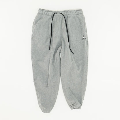 Gray Solid Sweatpants