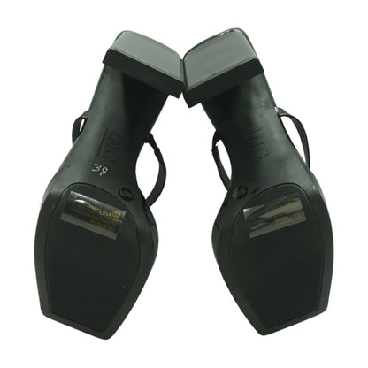 Black Block Heels