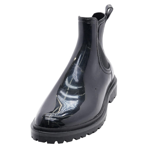 Chesney Black Rain Boots