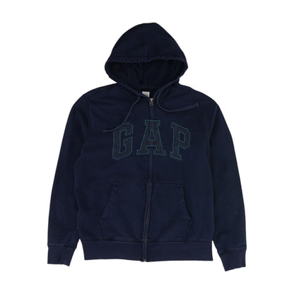 Navy Embroidery Detail Jacket